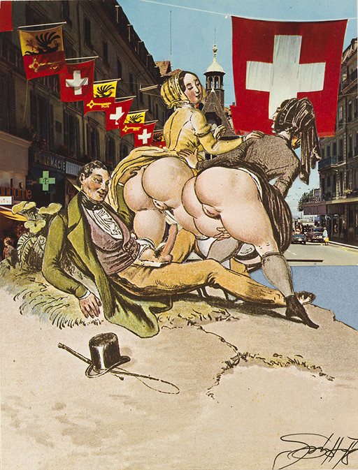Sans titre (série Collages érotiques)