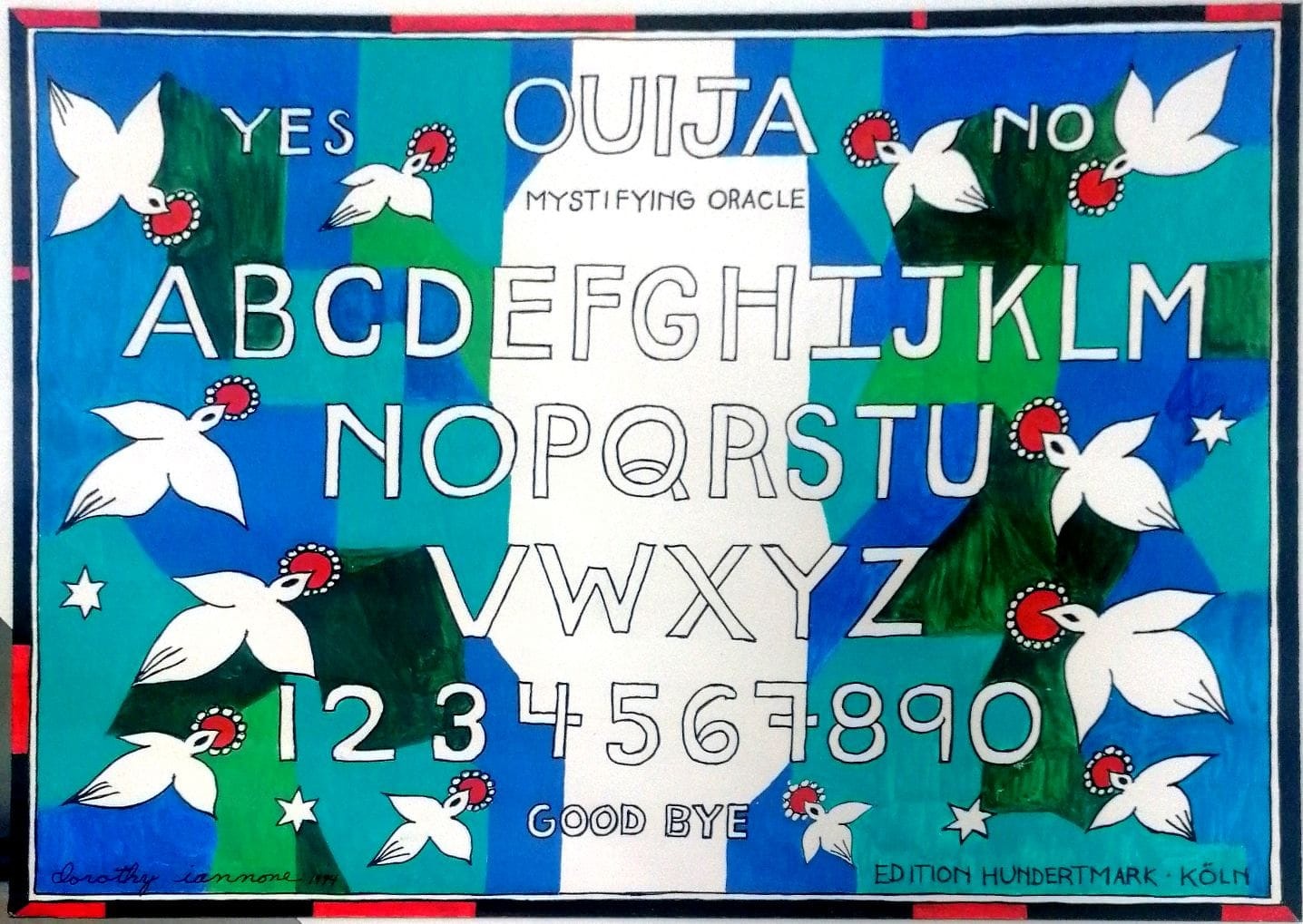 Dorothy Iannone and Her Friends Play With the Ouija Board