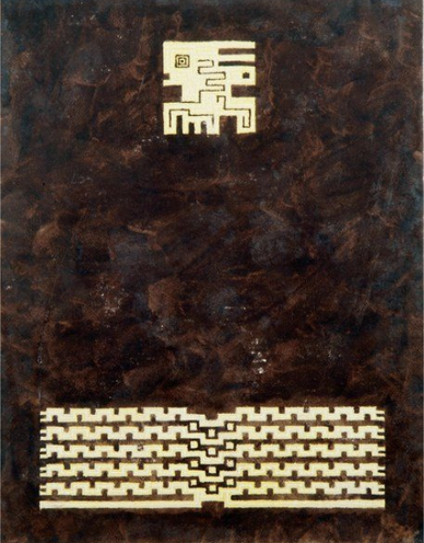 Sans titre (Etude pour un tapis)