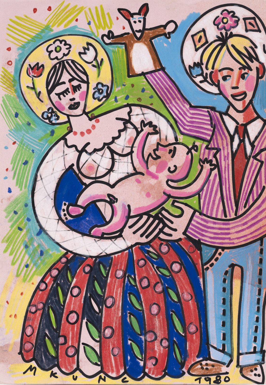 La Sainte Famille se réjouit (Heilige Familie freut sich)