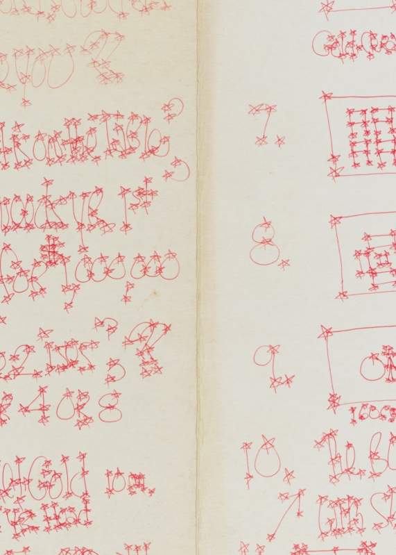 Écritures illisibles / Peuples inconnus - James Lee Byars 