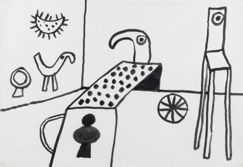 Écritures illisibles / Peuples inconnus - Alan Davie 