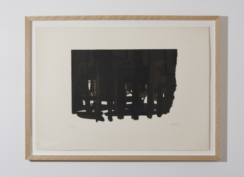 Gestes noirs - Pierre Soulages 